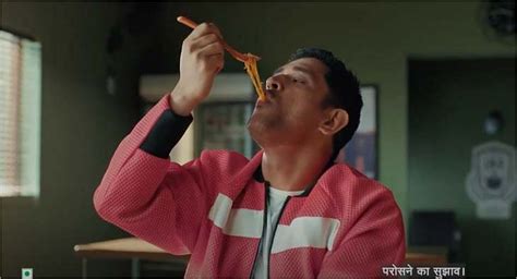 Dhoni Finishes His Bowl Of Noodles In New Sunfeast Yippee Tvc