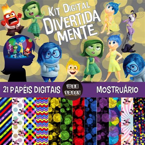 Kit Digital Divertida Mente Elo Produtos Especiais