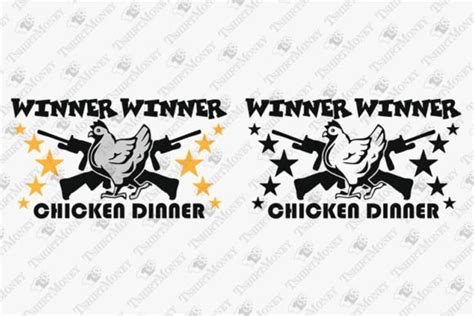 Winner Winner Chicken Dinner Game Player Graphic By Teedesignery · Creative Fabrica