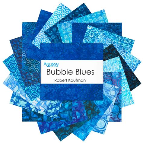 Bubble Blues Fat Quarter Bundle