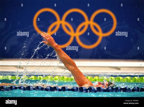 Swimming - Sydney 2000 Olympics - Practice Stock Photo - Alamy