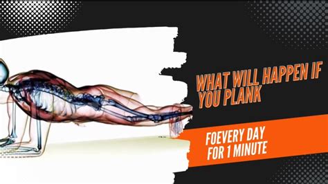 What Will Happen If You Plank Every Day For Minute Exercise Youtube