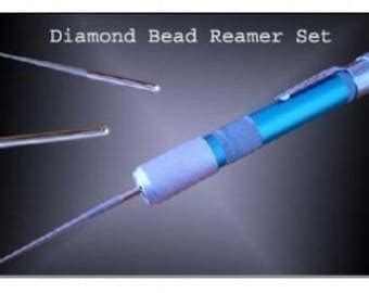 Deluxe Piece Diamond Bead Reamer Set With Handle Etsy