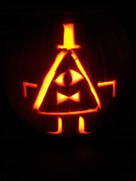 I Carved A Bill Cipher Pumpkin Rgravityfalls