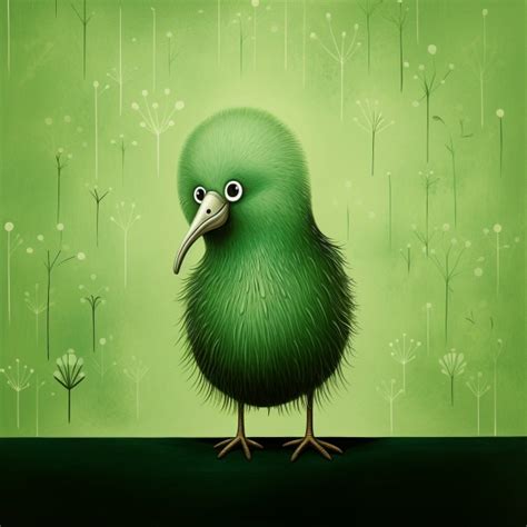 Green Kiwi Bird Free Stock Photo - Public Domain Pictures