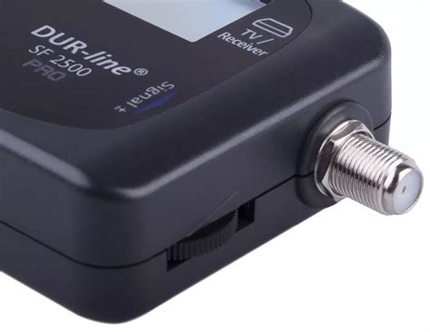 Satfinder SF 2500 Pro HDTV HD Digital SAT Finder Messgerät mit ton F-Kabel