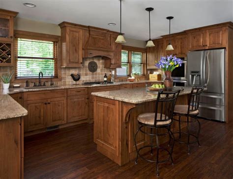 Knotty Alder Kitchen Cabinets Solid Wood Construction Cabinets Matttroy