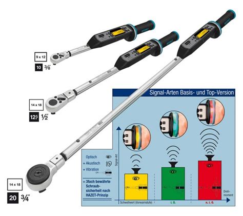 Hazet Digital Torque Wrenches - Digital Hand Torque Wrenches