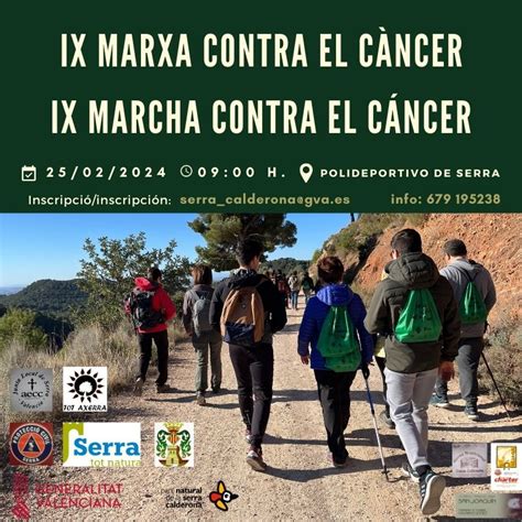 9a marxa contra el càncer Serra