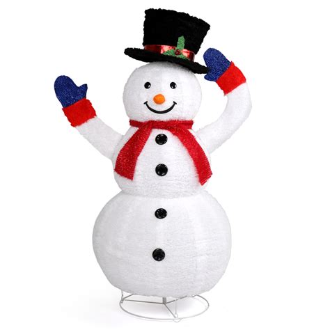 The Holiday Aisle® 4ft Electric Snowman Outdoor Christmas Decorations