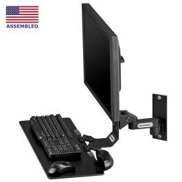 TRS91HD Monitor Wall Mount with Keyboard Tray