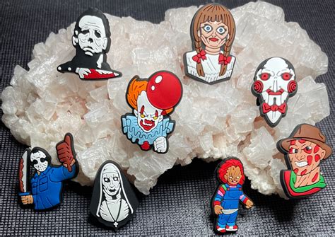 Horror Movie Croc Charms Etsy