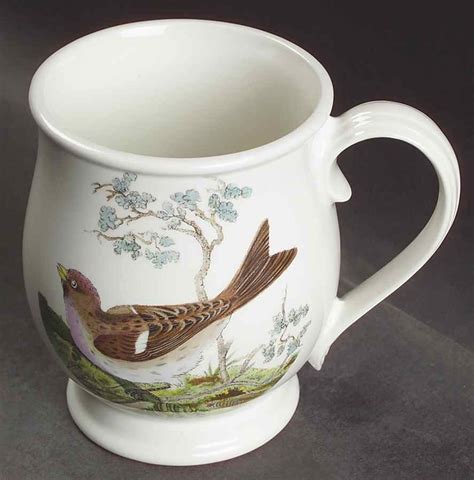 Birds Of Britain Acorn And Leaf Rim Bristol Mug By Portmeirion