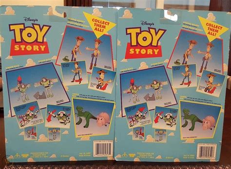 VINTAGE DISNEYS Toy Story Rex & Hamm Action Figures Thinkway Toys 1995 ...