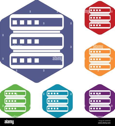 Database Icons Hi Res Stock Photography And Images Alamy