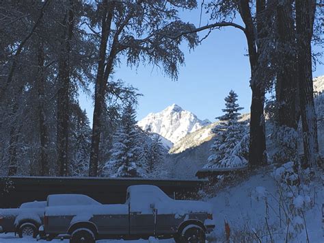 First Snowfall - T-Lazy-7 Ranch, Aspen, CO