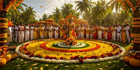 Onam festival celebration happy onam annual Indian harvest festival ...