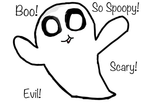 Spoopy Ghost Ibispaint