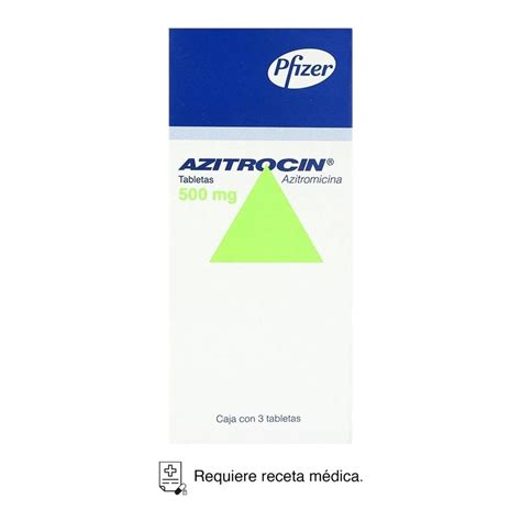 Azitrocin Azitromicina 500 Mg 3 Tabletas Walmart