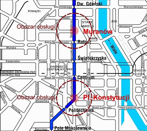 Metro Warszawskie chce budować stacje Plac Konstytucji i Muranów