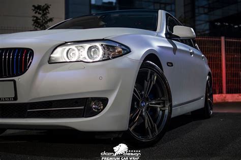 Bmw F10 Satin Pearl White Dcm Design