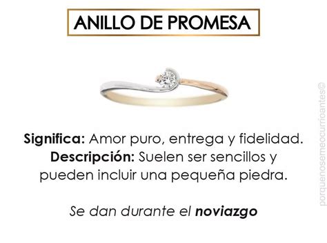 Anillo De Promesa Significado Lomons