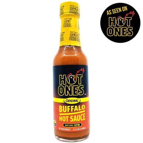 Hot Ones Buffalo Hot Sauce 148ml Hop Burns And Black