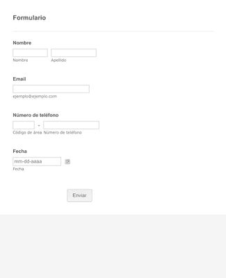 Formulario Prueba Plantilla De Formulario Jotform