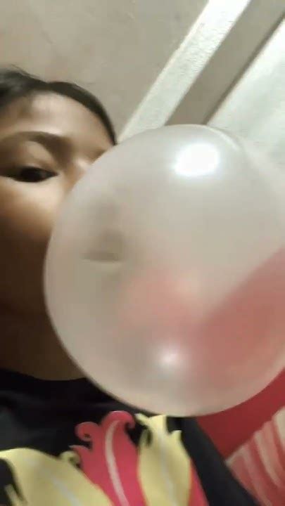 Blowing Big Bubble Youtube