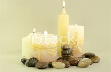 Aromatherapy Candles And Zen Stones Stock Photo | Royalty-Free | FreeImages