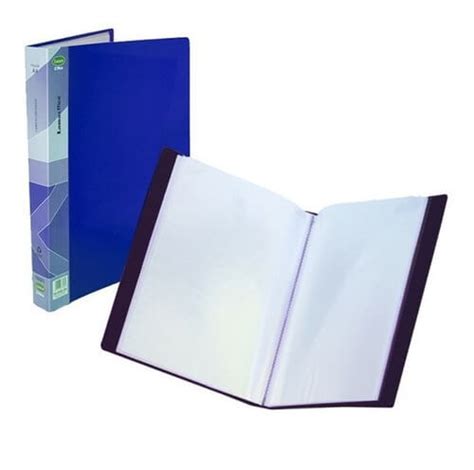 Carpeta Luma Oficio C Folios X 20 T Plast Azul Negro Luma