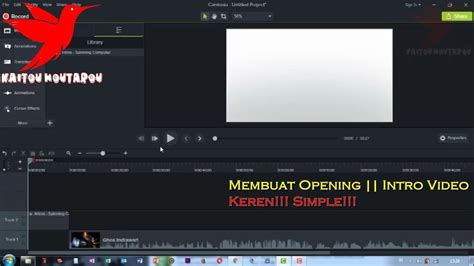 Tutorial Cara Membuat Opening Animasi Intro Video Menggunakan