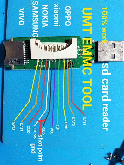 Usb Micro Sd Card Reader Circuit Diagram