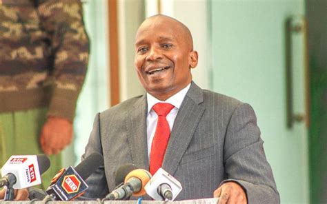 Interior Cs Kithure Kindiki Announces Changes In Nairobi City Police