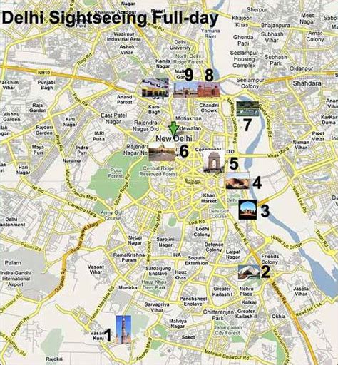 Delhi Tourist Map In 2019 Travel Maps Map Tourist Map