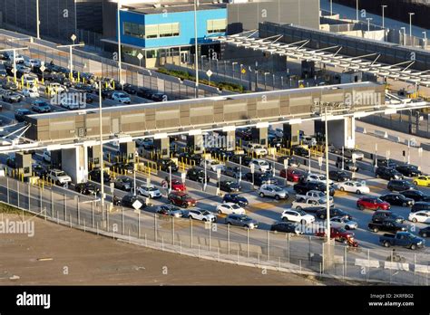 General overall view of the San Ysidro Border Crossing on Monday, Oct ...