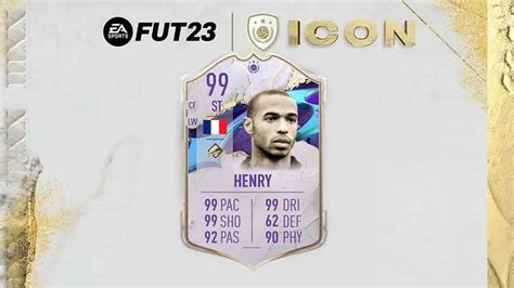 Fifa 23 Cover Star Icon Thierry Henry Sbc How To Complete Costs And More