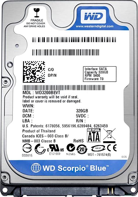 Western Digital 320GB - handsa1