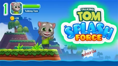 Talking Tom Splash Force Gameplay Android Ios New Talking Tom Games