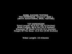 Rebel Rhyder Testing The Handmade Unicorn L With Additional Anal Fisting Twt Xxx Mobile