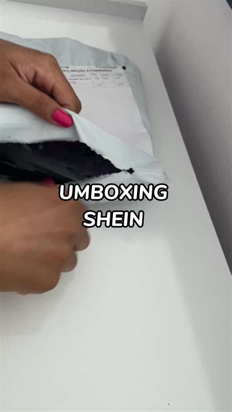 Unboxing Shein Shein Sheinbr Sheinhaul Unboxing Comprinhas