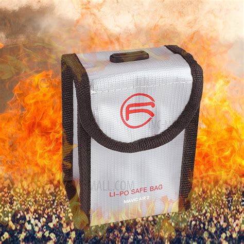 Rcstq Li Po Safe Battery Bag Fire Proof With Power Indicator For Dji