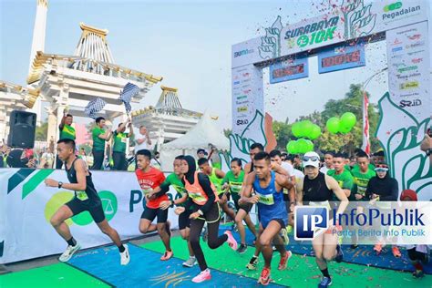 InfoPublik Wagub Jatim Berangkatkan Pegadaian Sekuritas Run 2022