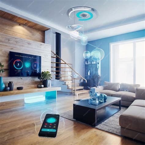 Premium Photo | Smart home interface interior design