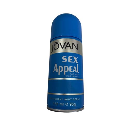 Jovan Sex Appeal Deo Body Spray For Men 150ml Shopee Philippines