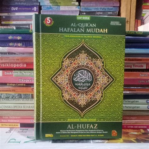 Jual Al Qur An Hafalan Mudah Terjemah Tajwid Warna Al Hufaz B Kecil