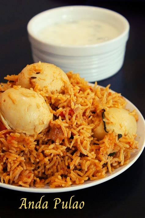 Egg Pulao Recipe Anda Pulao Yummy Indian Kitchen