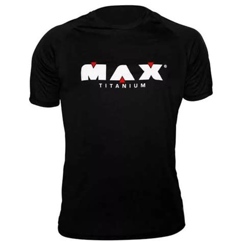 Baby look MAX Titanium Camiseta Feminina algodão T shirt Fitness