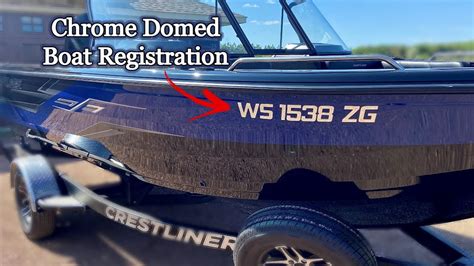 How To Install Domed Boat Registration Numbers For Professional Results