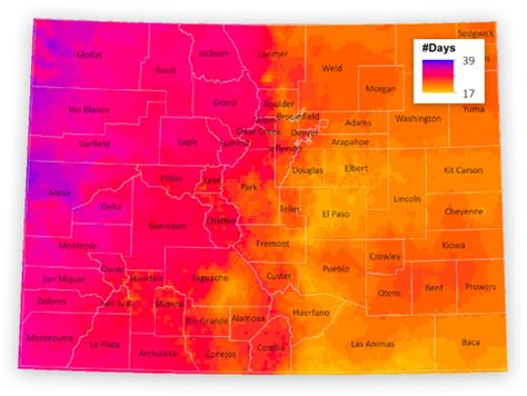 Understand the Maps - Colorado Climate Change